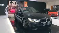 Preview all new BMW Seri 3 di ICE, BSD, Tangerang, Rabu (10/7/2019). (Arief/Liputan6.com)