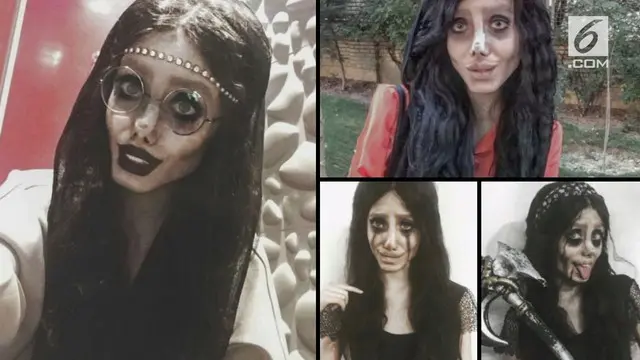VIDEO: Terungkap, Kebohongan Foto Wanita Operasi 50 Kali agar Mirip Angelina Jolie