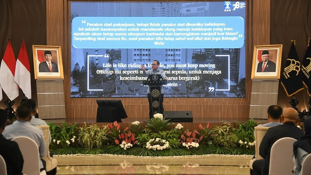 Pembekalan purnabakti Kemenkumham. (Foto: Dok. Kemenkumham)