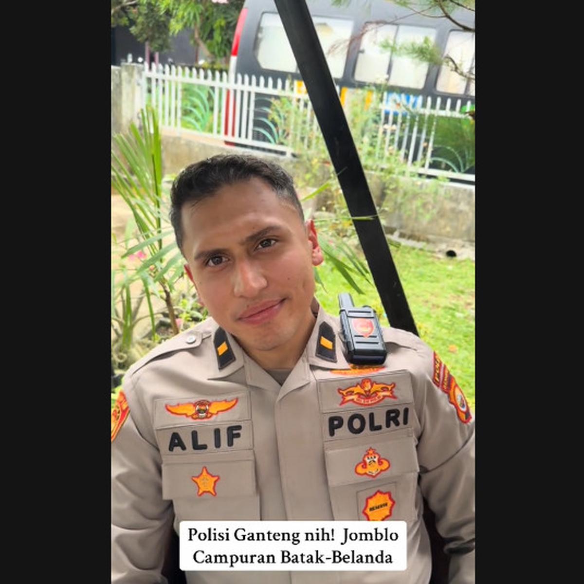 Ipda Alif Ternyata Darah Keturunan Belanda Masih Menyendiri Bikin Netizen Salfok