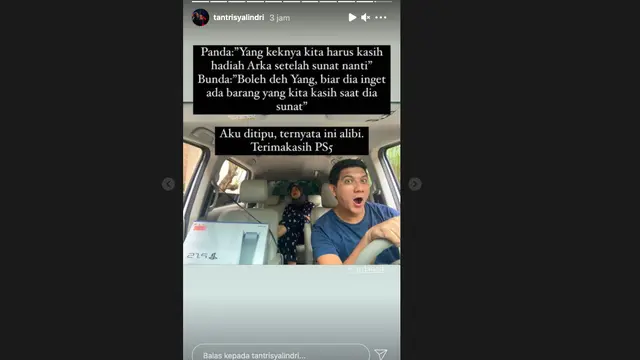 Tantri Kotak Deg-Degan Putranya Disunat di Usia 1 Tahun