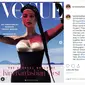 Kim Kardashian tampil di sampul majalah Vogue Arabia untuk pertama kalinya. (Screenshot Instagram @kimkardashian/https://www.instagram.com/p/B1o-Q8Ug73N/Putu Elmira)