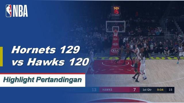Kemba Walker mencetak 37 poin dengan 7 assist dan Marvin Williams menambahkan 27 poin mengakhiri kekalahan 2 kali beruntun