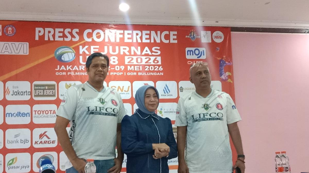 Kejurnas Bola Voli Indoor Antarklub U-18 2026 Diikuti 79 Klub
