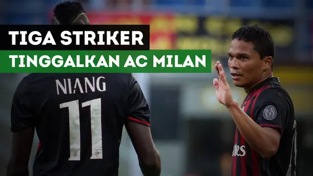 AC Milan dikabarkan Calciomercato terancam kehilangan tiga striker ini.