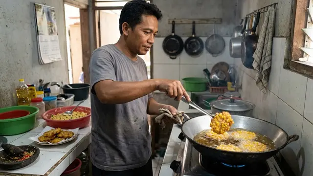 Resep Bumbu Dasar Dadar Jagung/AI Generated