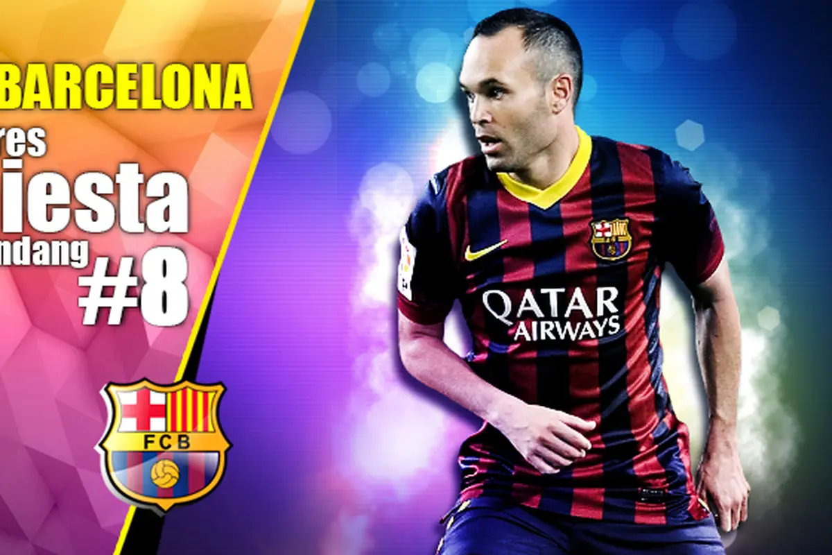 Ilustrasi Andres Iniesta