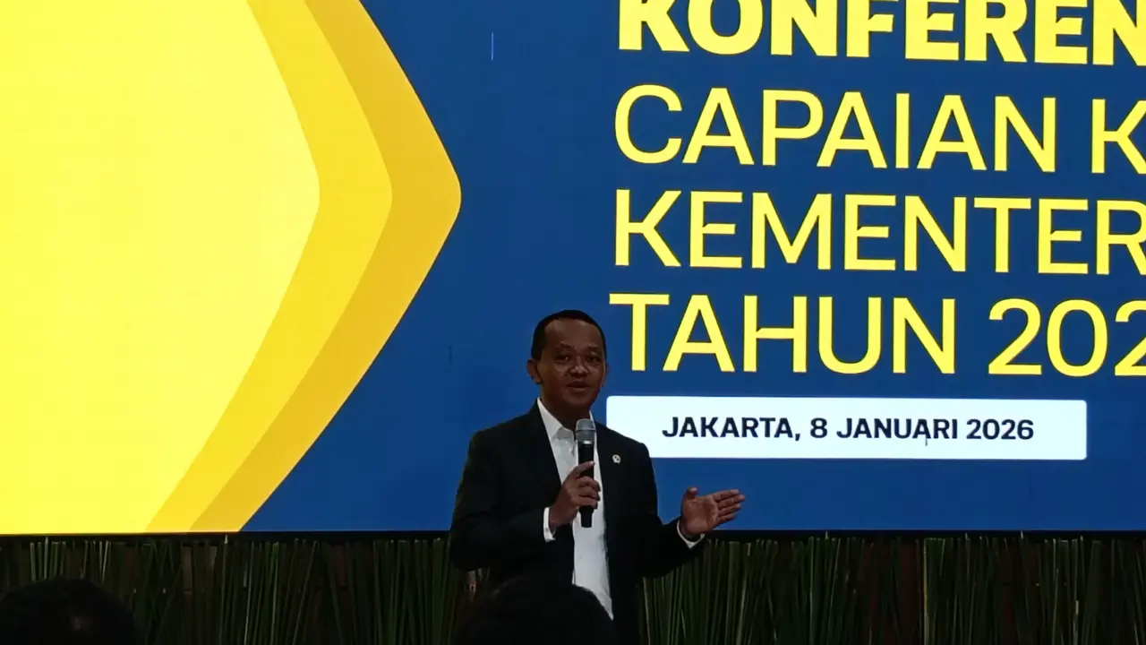 Menteri Energi dan Sumber Daya Mineral (ESDM) Bahlil Lahadalia