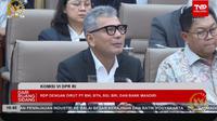 Direktur Utama BRI Sunarso dalam Rapat Dengar Pendapat (RDP) dengan Komisi VI DPR RI, di Jakarta, Rabu (13/11/2024). (Foto: Liputan6.com/Arief RH)