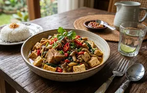 Resep Nangka Muda Tumis Jamur dan Tahu, Menu Rumahan Sederhana yang Bikin Nagih