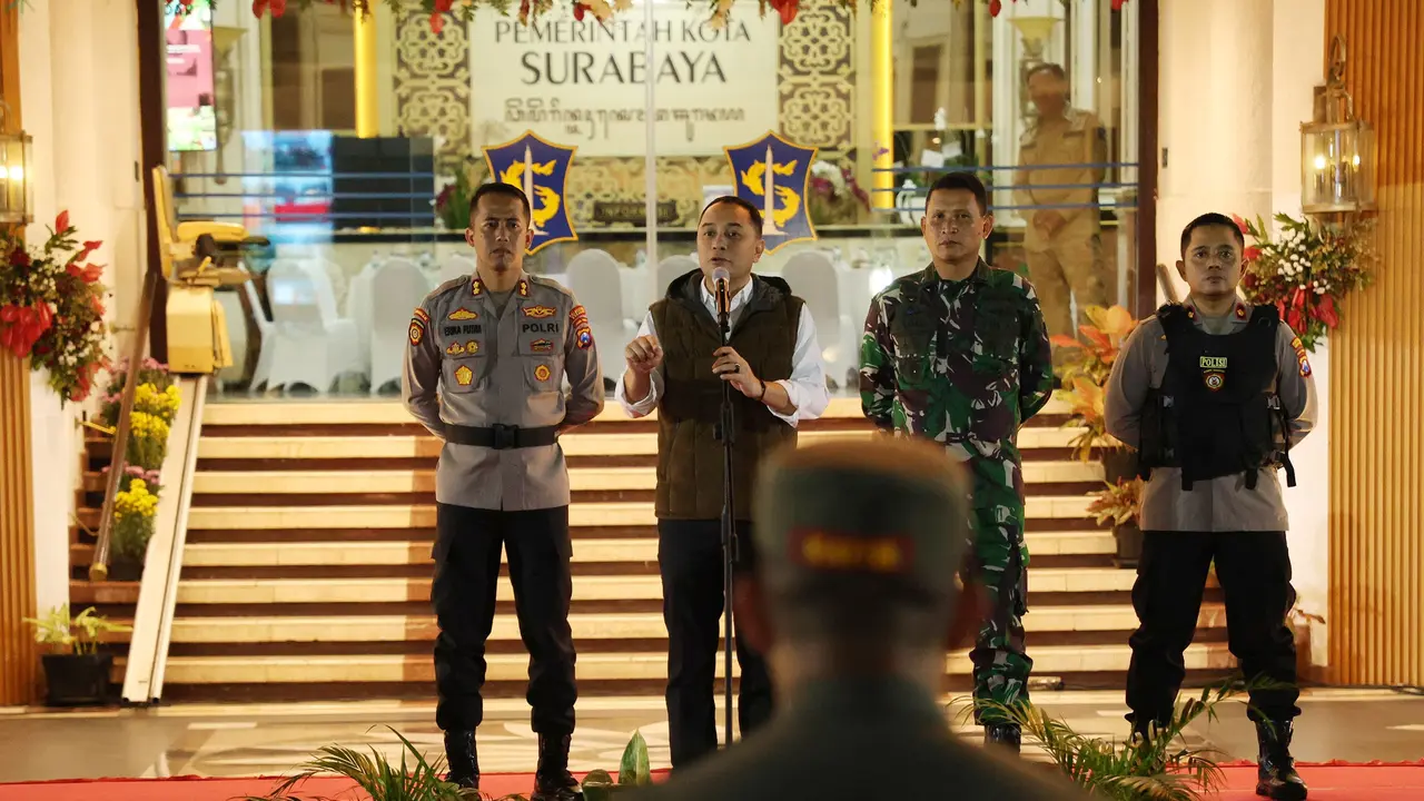 Surabaya Berlakukan Jam Malam di Ruang Publik, Lindungi Generasi Muda dari Aksi Kriminalitas