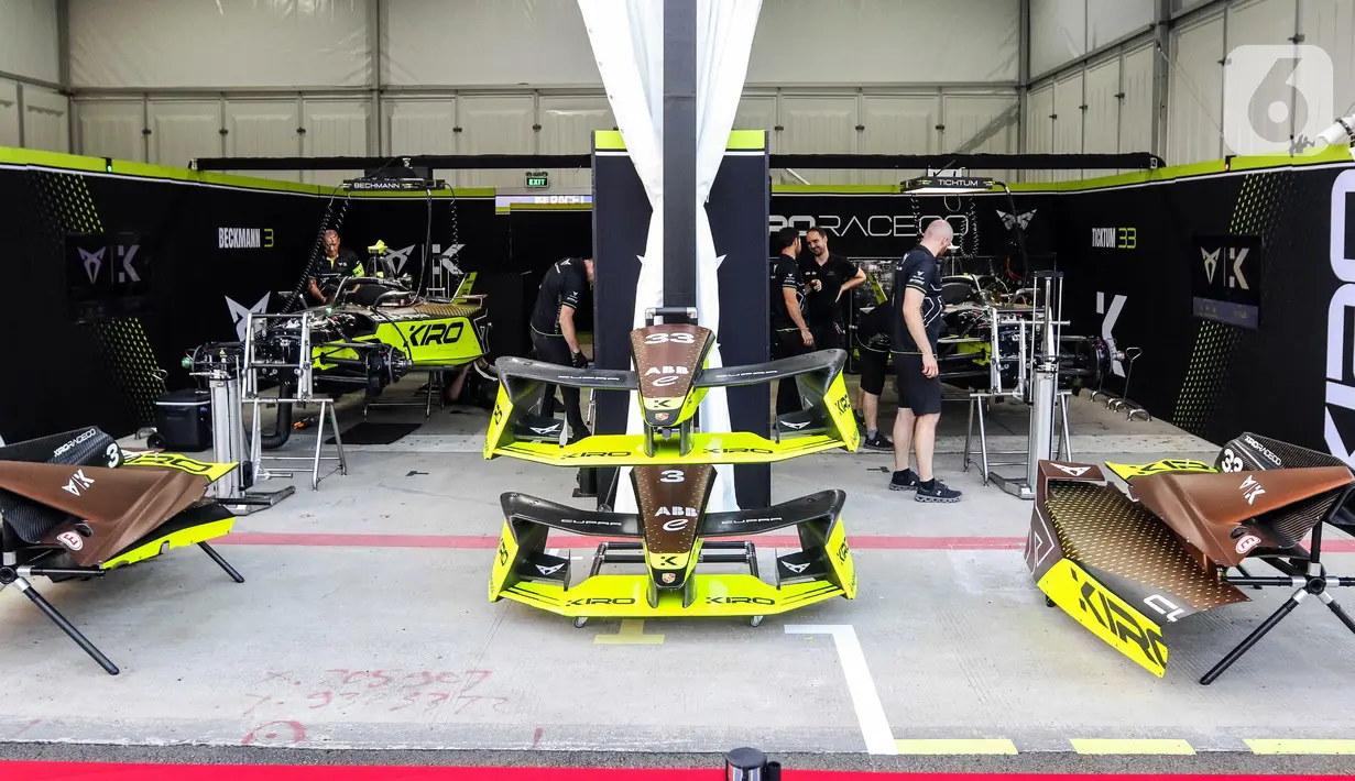 Formula E Jakarta 2025 akan digelar pada Sabtu 21 Juni 2025 di Jakarta International E-Prix Circuit (JIEC), Ancol, Jakarta Utara. (Liputan6.com/Herman Zakharia)
