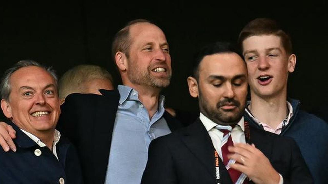 Aston Villa Raih Trofi Liga Europa, Pangeran William Larut dalam Euforia Juara