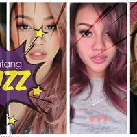 Sepertinya rambut menjadi salah satu bagian yang jadi perhatian Aurel