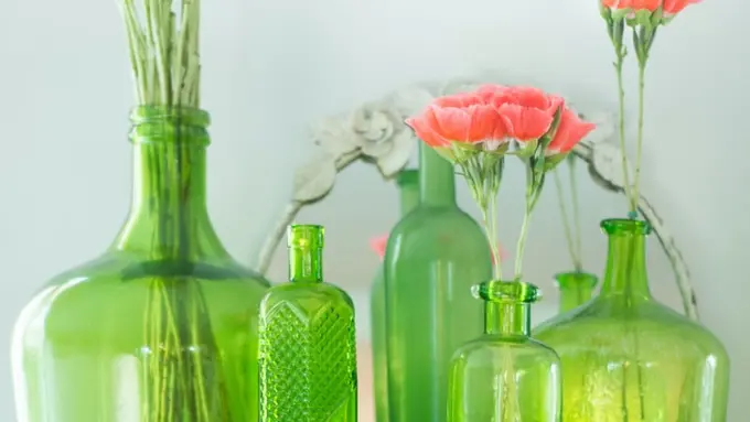 Ilustrasi botol kaca