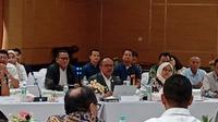 Pertemuan antara Lembaga Perlindungan Saksi dan Korban (LPSK) dengan Komisi XIII DPR RI di Batam, Selasa (2/7/2025). (Foto: Liputan6.com/Ajang Nurdin)