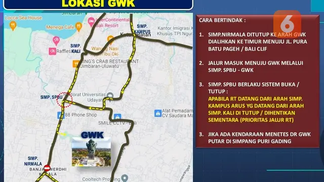 Rekayasa Lalu Lintas di Bali Jelang Perayaan Tahun Baru 2024
