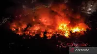 Tiga Warga Luka Akibat Kebakaran di Pasar Jiung Kemayoran