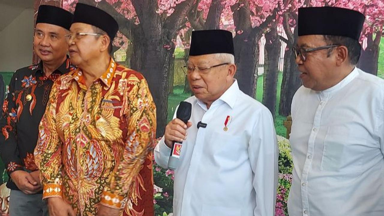 Wapres Ma'ruf Amin: Prabowo Rangkul Banyak Pihak di Kabinet untuk Ikut Pikirkan Bangsa