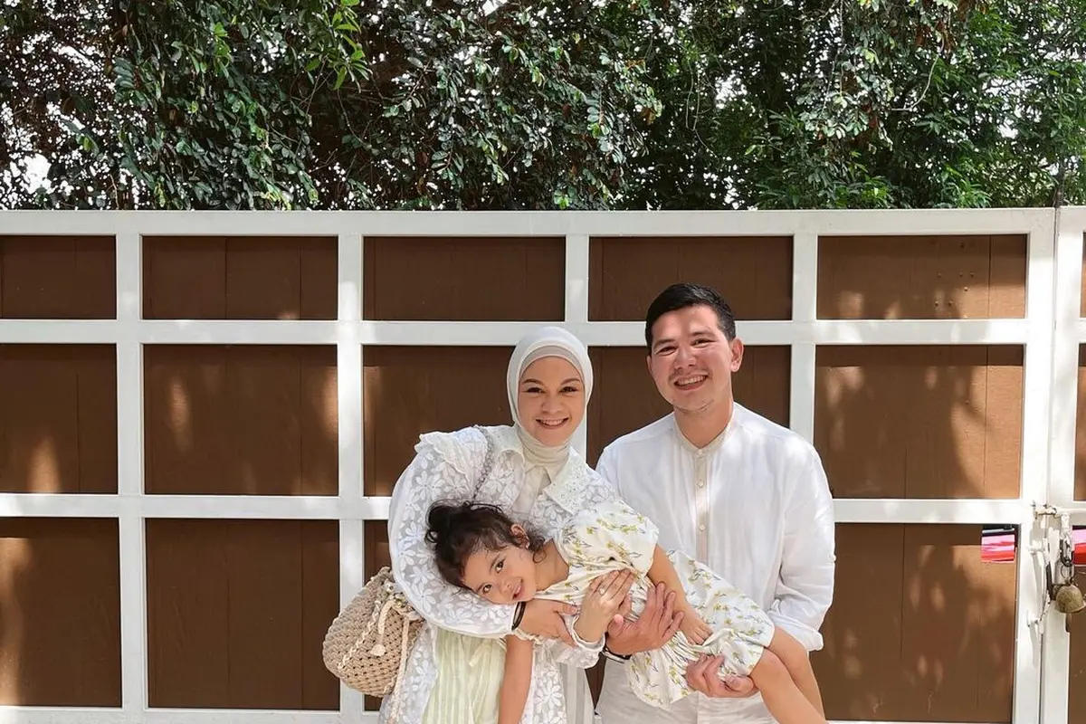 Tantri Namirah lebaran