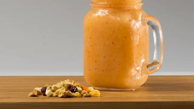 Mango Ice Cream Smoothie