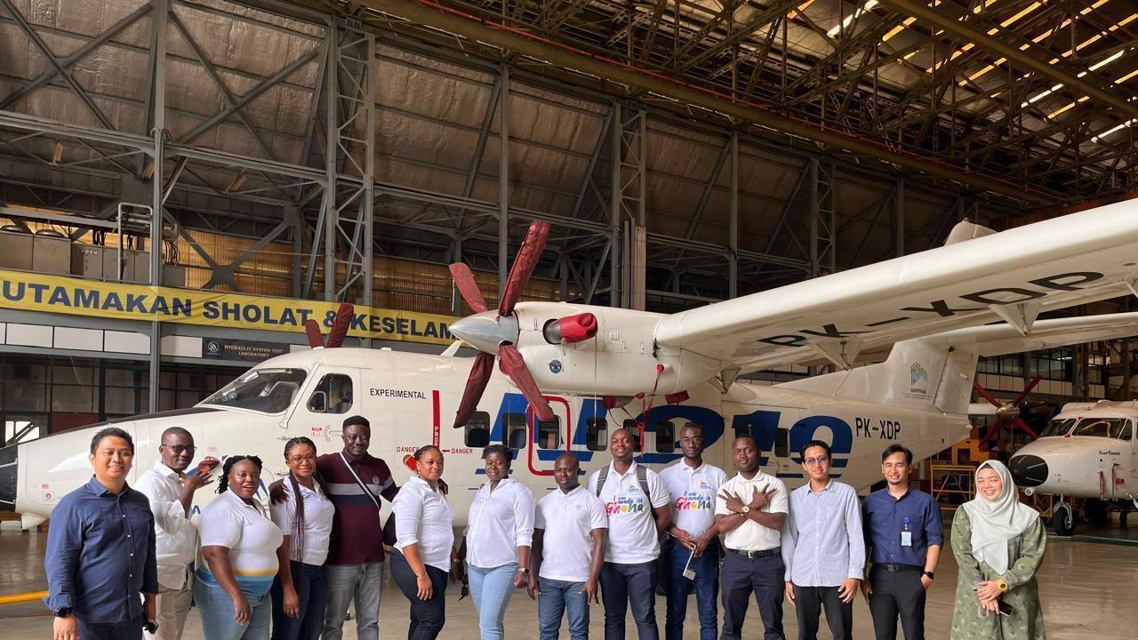 Indonesia Eximbank (Lembaga Pembiayaan Ekspor Indonesia/LPEI) menerima kunjungan delegasi Ghana Export-Import Bank. (Dok LPEI)