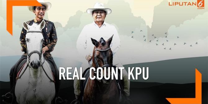 VIDEO: Real Count KPU di Hari Pertama Puasa, Siapa yang Unggul?
