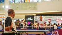 Chef de Mission Paralimpiade, Reda Manthovani, ikut membuka&nbsp;NPCI DKI Jakarta Table Tennis Championship 2025 yang berlangsung di&nbsp;Atrium Utama, Pluit Village Mall, Jakarta Utara pada Jumat (8/8/2025) hingga Minggu (10/8/2025). (dok.&nbsp;Yayasan Inklusi Pelita Bangsa)