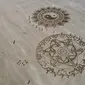 Lukisan di pasir pantai yang menakjubkan dengan ukuran raksasa serta indah. (Sumber: Facebook/Marc Treanor - Sand Circles)