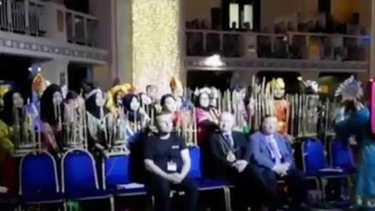 Pertunjukan Angklung di Skotlandia