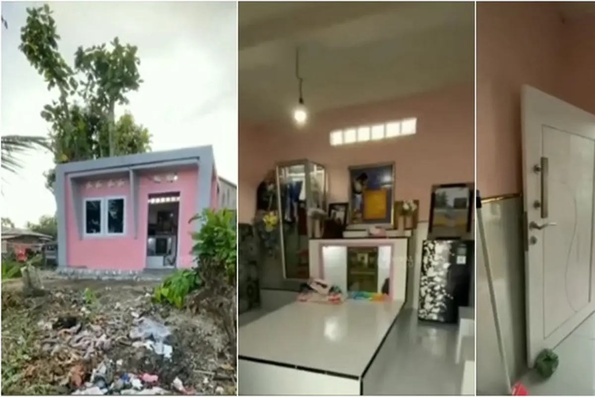 Istri Bangun Kuburan Suami Mirip Rumah di Pinggir Laut, Ada Kasur hingga Kulkas