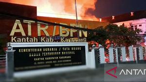 Kebakaran Kantor BPN Karawang, Aset dan Berkas Hangus