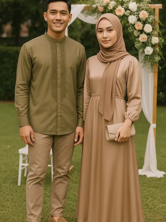 Baju Kondangan untuk Acara Resepsi di Rumah (Foto: ChatGPT)