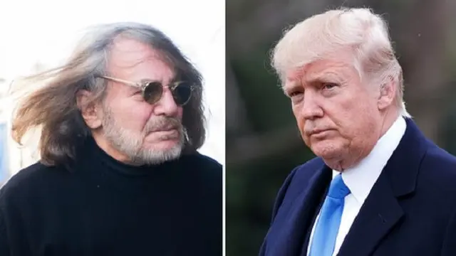 Harold Bornstein (kiri), mantan dokter pribadi Donald Trump (Joe Marino / NY Daily News / Getty Images / AP PHOTO via The Guardian)
