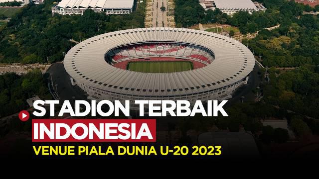 Berita Motion grafis deretan stadion terbaik di Indonesia, yang rencananya akan menjadi venue gelaran Piala Dunia U-20 2023 di Indonesia. Berikut daftar stadionnya.