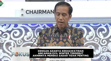 Jokowi mengibaratkan film tersebut yang menceritakan tentang kesibukan orang orang untuk memperebutan kekuasaan.