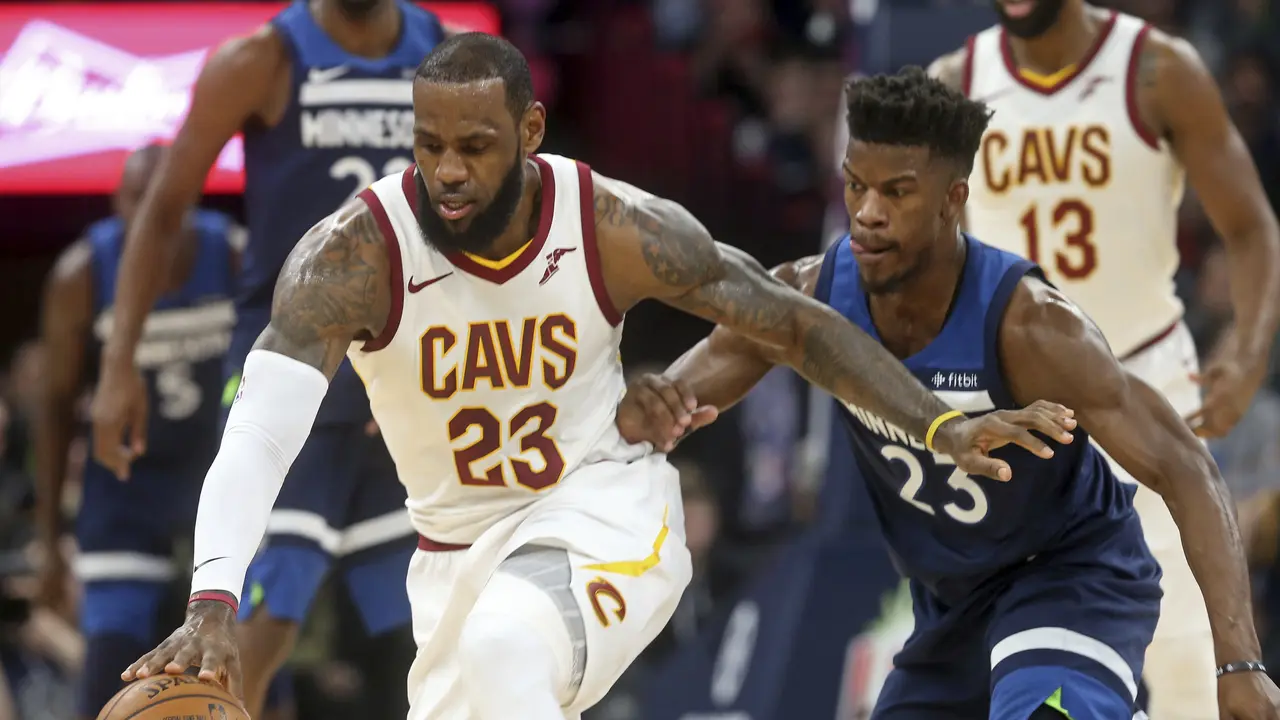 LeBron James vs Jimmy Butler