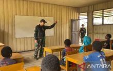 TNI Jadi Guru: Satgas Yonif 511/DY Dorong Peningkatan Pendidikan di Pedalaman Papua untuk SDM Unggul