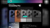 Situs penipuan pre-order iPhone 17 Pro. (Doc: Kaspersky)