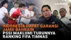 Mulai dari Indonesia dapat garansi jamu Bahrain hingga PSSI maklumi turunnya ranking FIFA Timnas di News Flash Sport Liputan6.com.