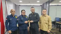 Pusat Bantuan Hukum Peradi Jakarta Pusat melakukan Penandatanganan Memory of Understanding (MoU) dengan Keluarga Alumni Universitas Gadjah Mada (KAGAMA) Bantuan Hukum (Istimewa)