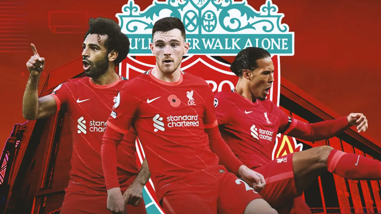 Liverpool - Mohamed Salah, Andrew Robertson, Virgil van Dijk