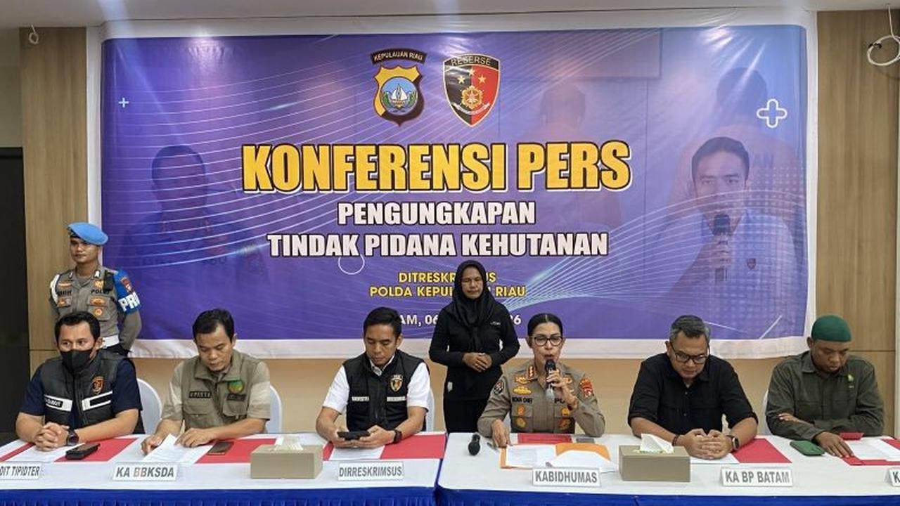Polda Kepri Ungkap Kasus Perambahan Hutan Rempang, Lahan Konservasi Dijadikan Kebun Mangga