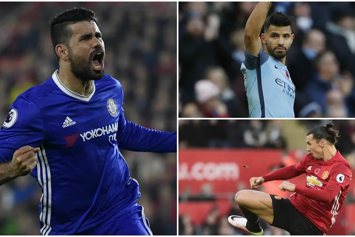 Pencetak Gol Terbanyak Premier League 2016-2017 hingga Pekan 11