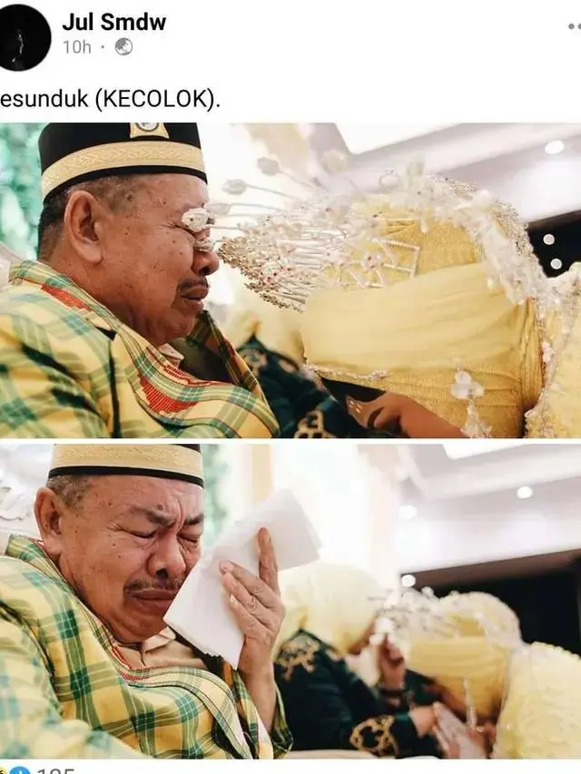8 Momen Apes saat Pengantin Sungkeman Ini Bikin Geleng Kepala