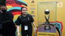 Emtek Grup secara resmi menjadi pemegang hak siar dan menyajikan tayangan yang ciamik untuk seluruh pertandingannya. (Liputan6.com/Faizal Fanani)