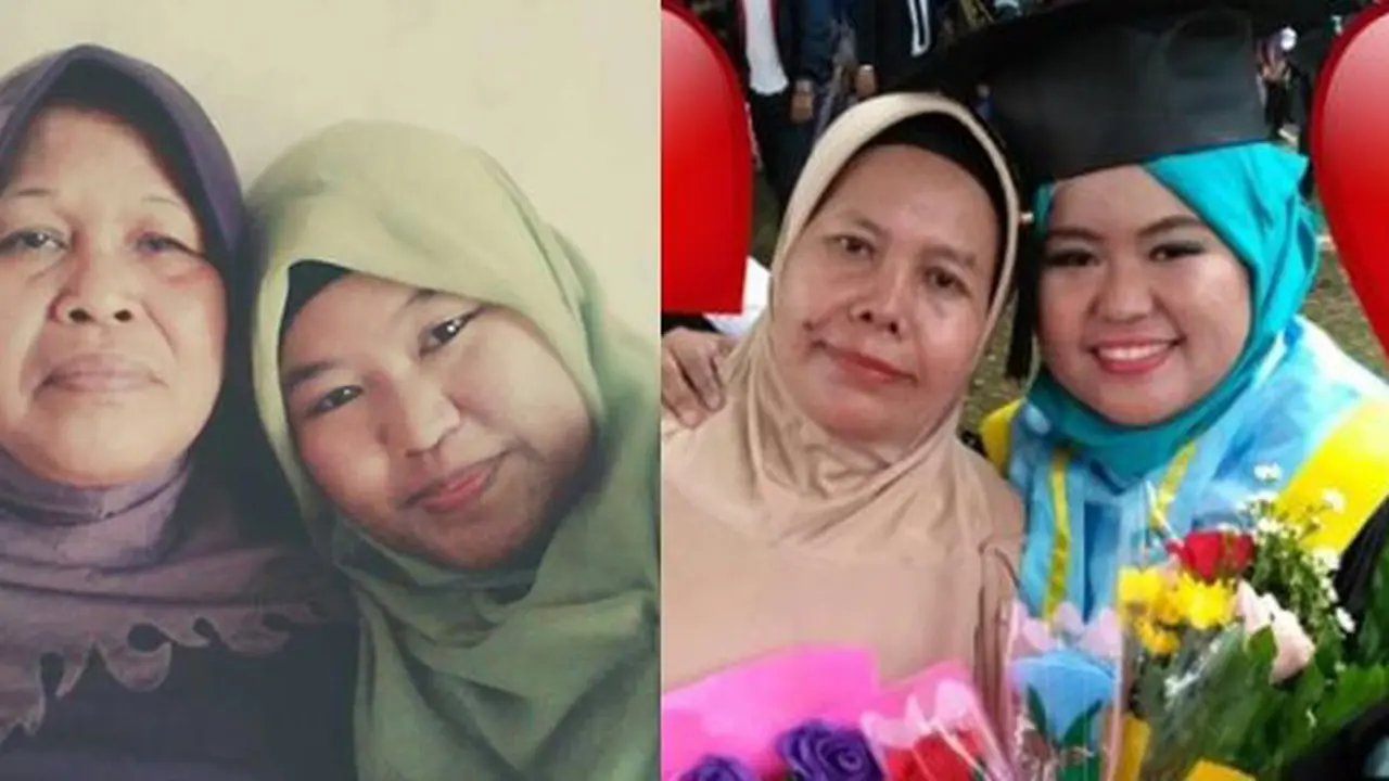 Bahagia dengan dua ibu./Copyright Ayu Utami