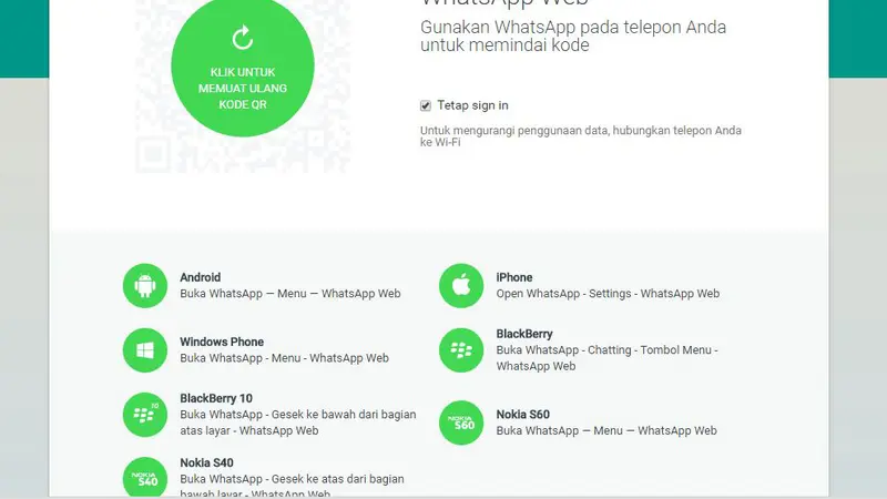 Cara Buramkan WhatsApp Web