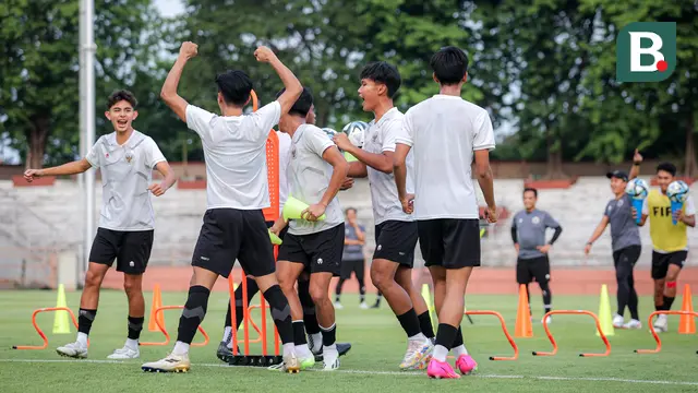 Foto: Timnas Indonesia U-17 Lahap Latihan Penuh Konsentrasi Jelang Laga Penentuan di Piala Dunia U-17 2023