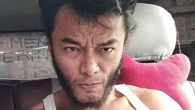 7 Potret Hendry, Pria Toraja yang Gayanya Mirip dengan Wolverine